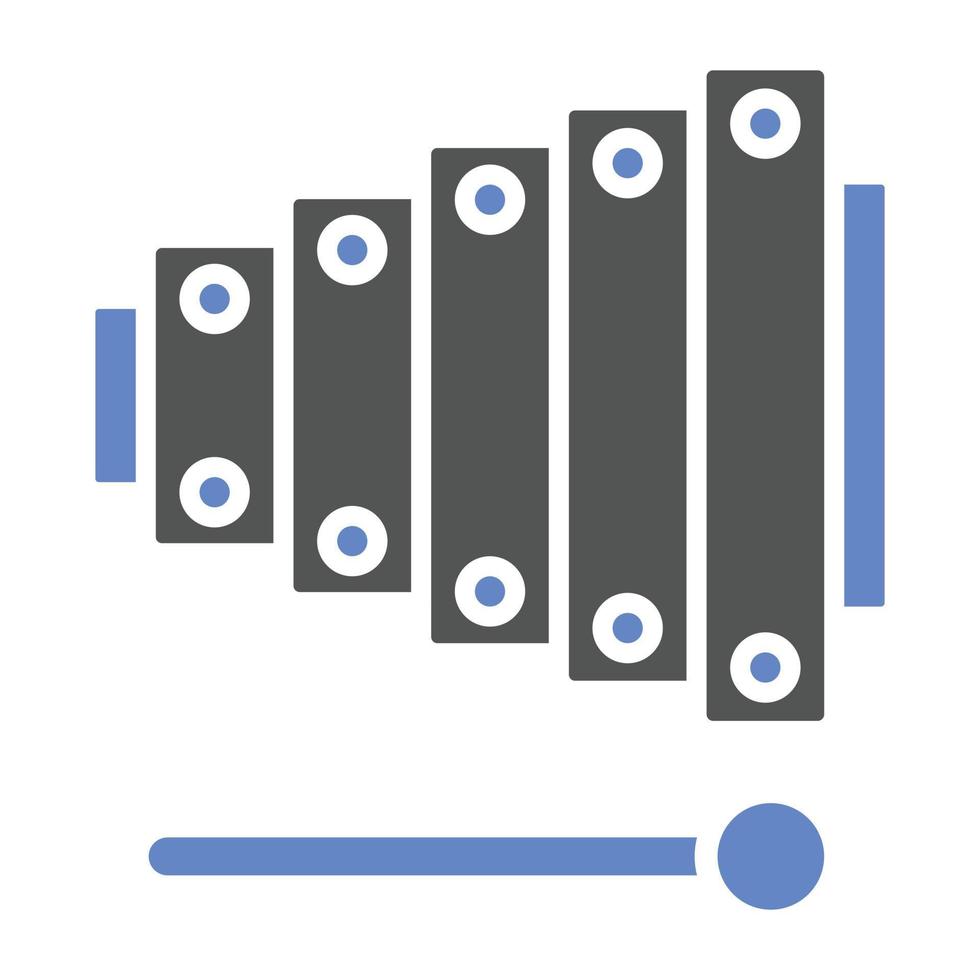 Xylophone Icon Style vector