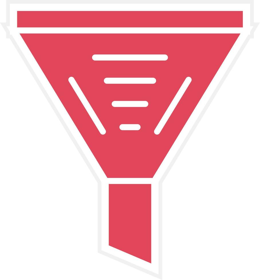 Funnel Icon Style vector