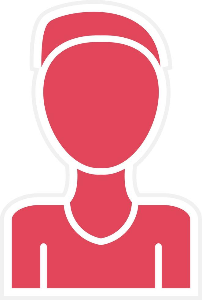 Son Icon Style vector