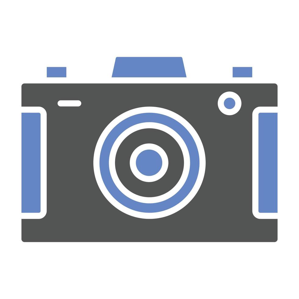 Advanced Camera Icon Style vector
