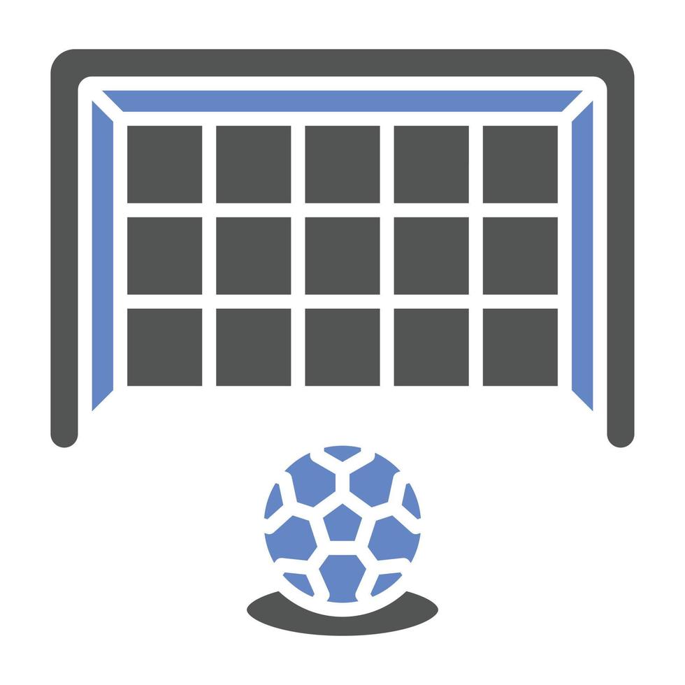 estilo de icono de tiro libre de fútbol vector