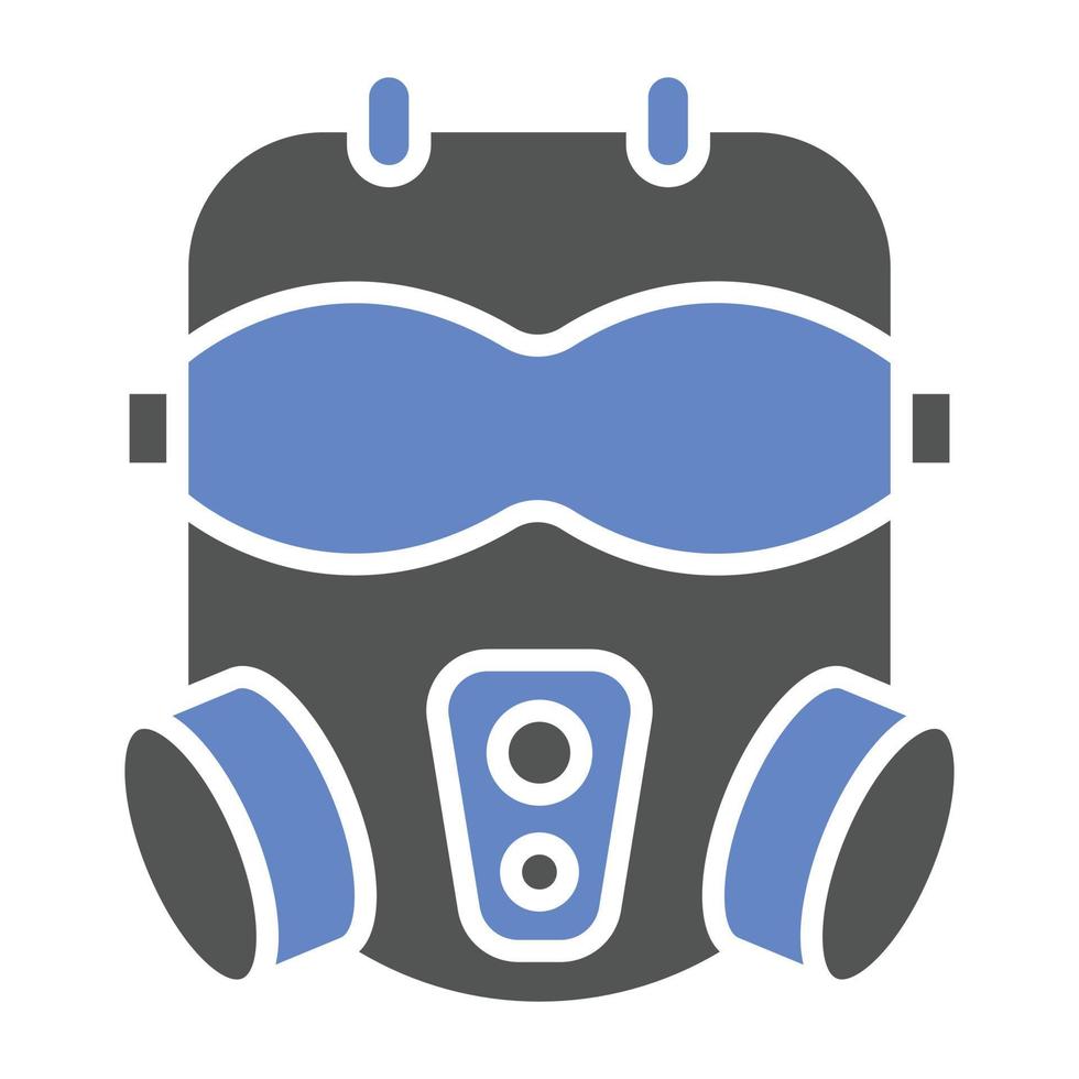 Army Mask Icon Style vector
