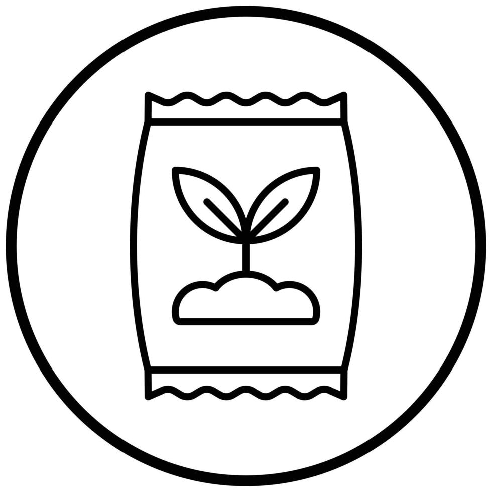 Fertilizer Icon Style vector
