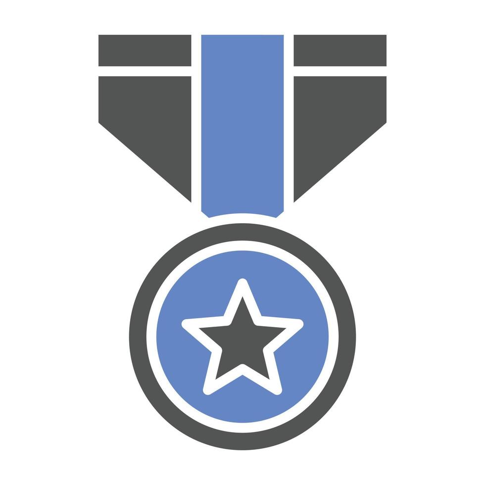 Army Medal Icon Style vector