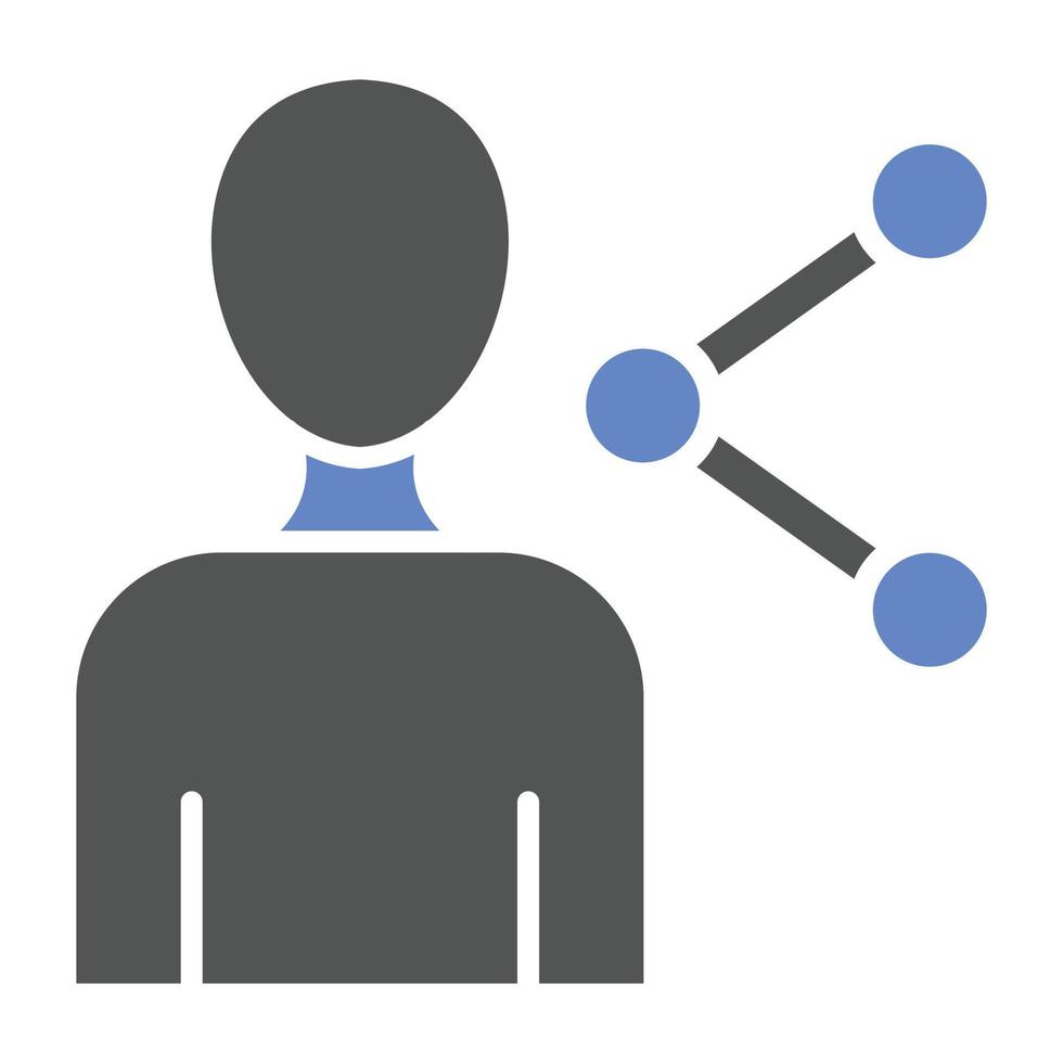 Sharing Content Icon Style vector
