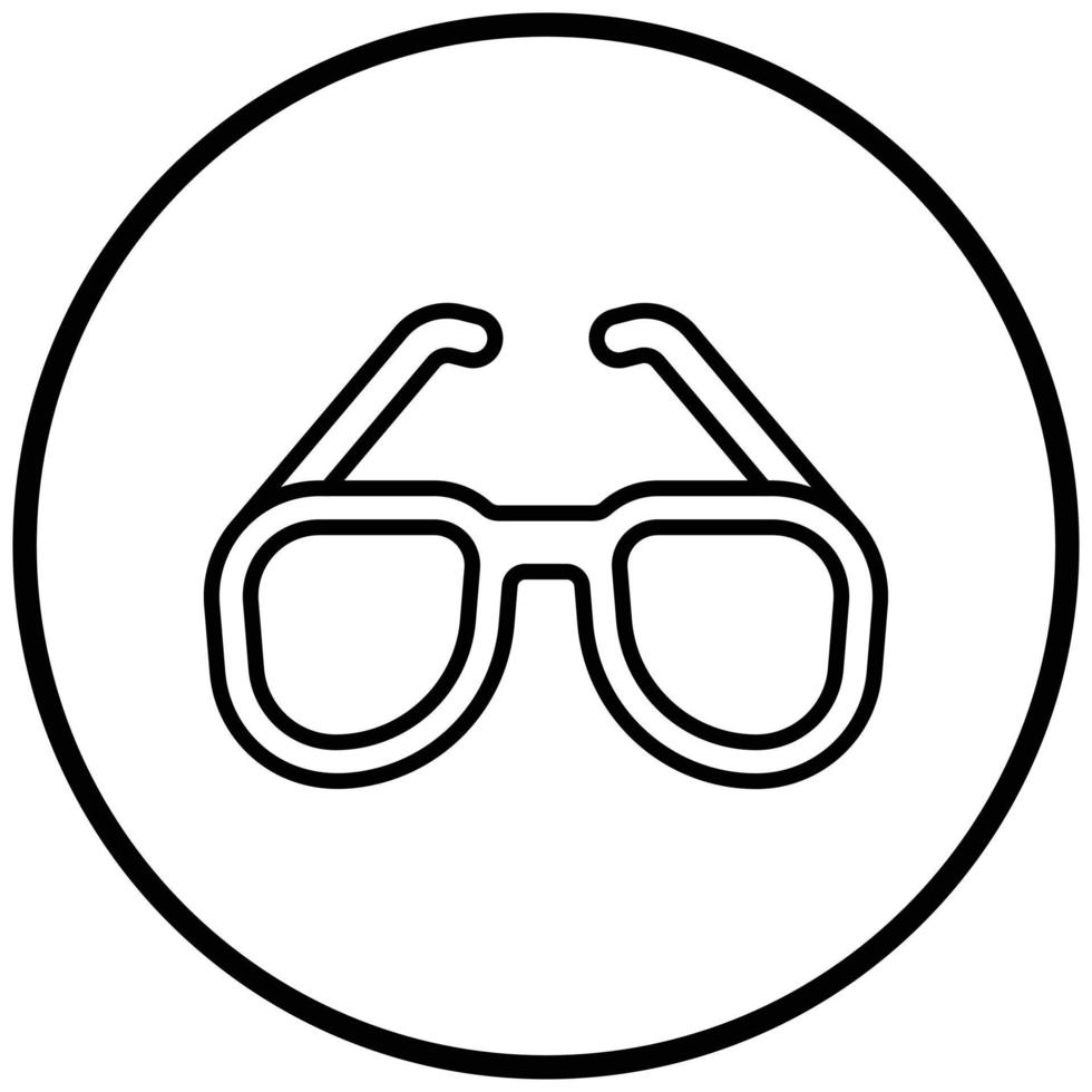 Sunglasses Icon Style vector