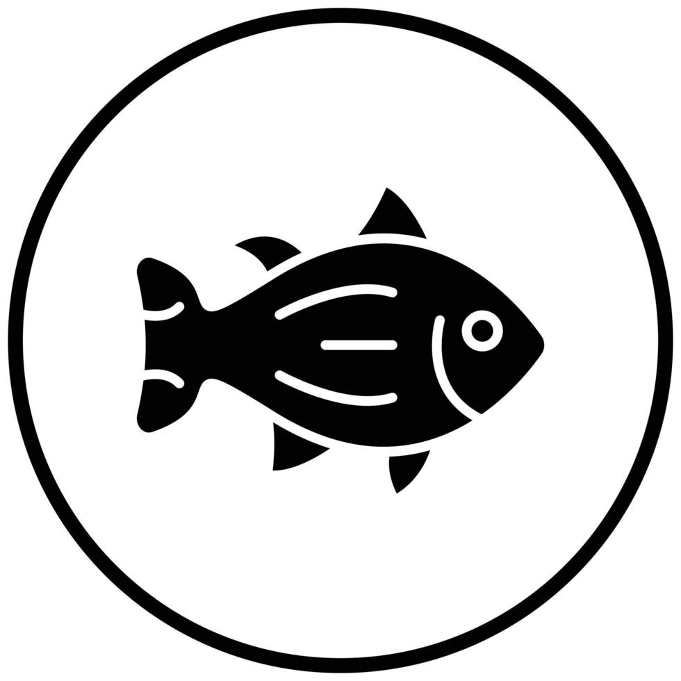 Salmon Icon Style vector