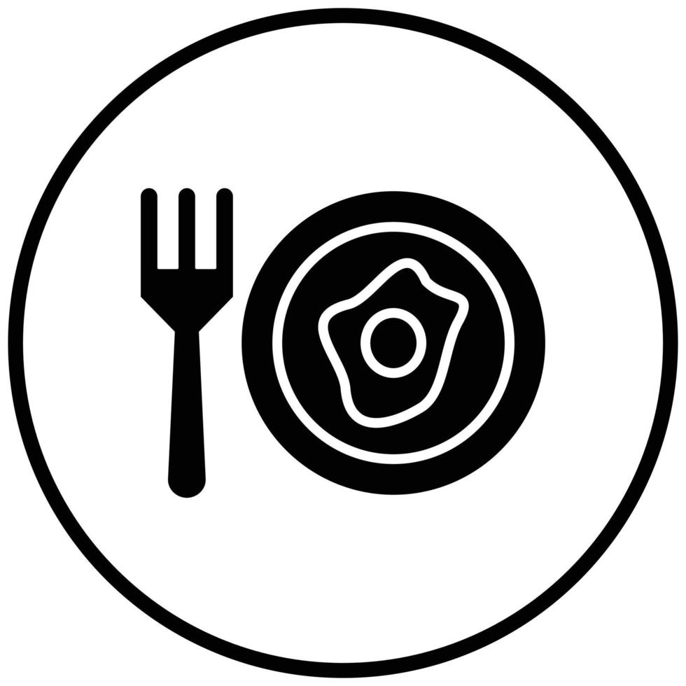 Breakfast Icon Style vector