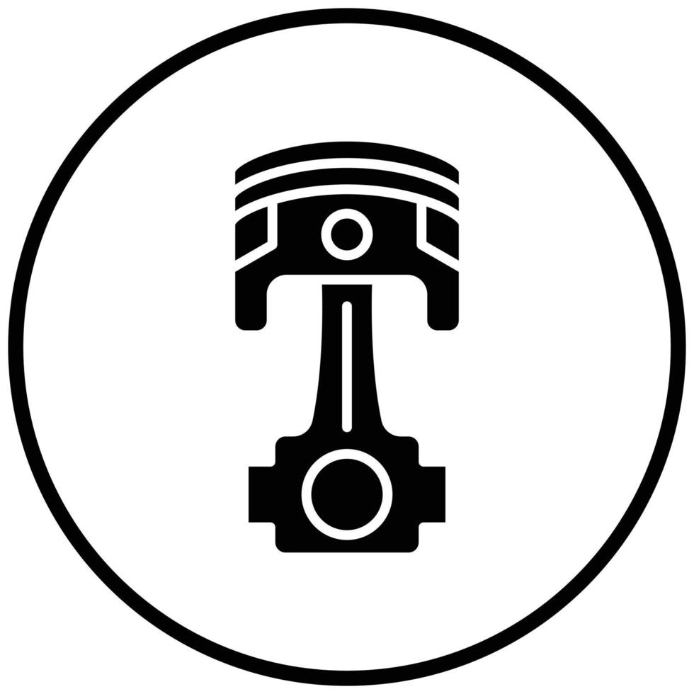 Piston Icon Style vector