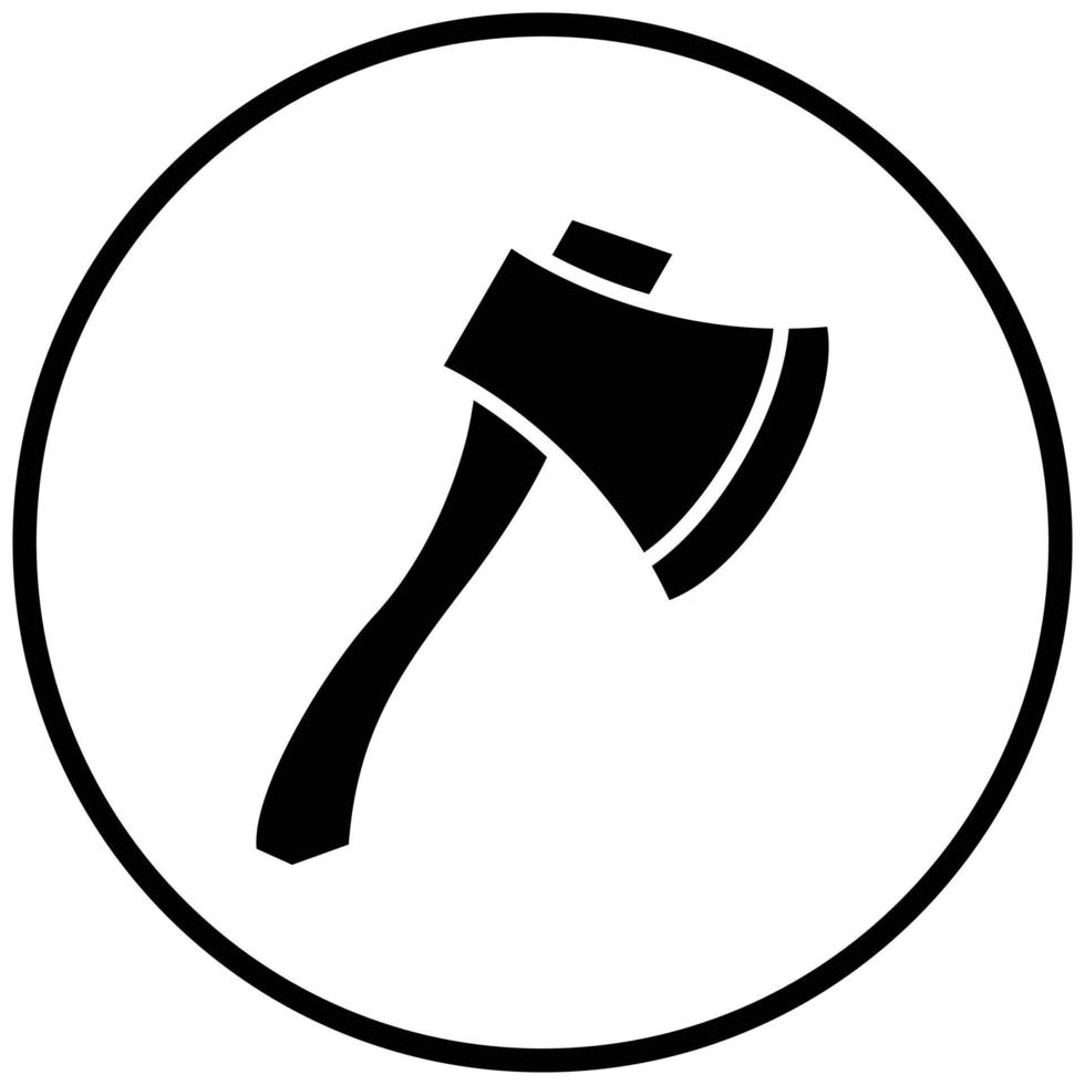 Axe Icon Style vector