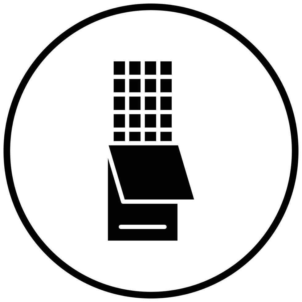 Chocolate Icon Style vector