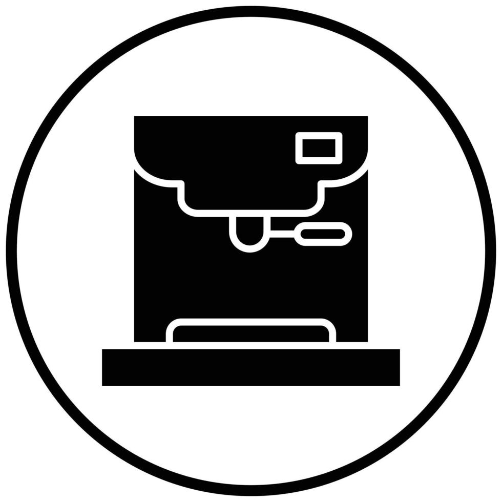 Coffee Maker Icon Style vector