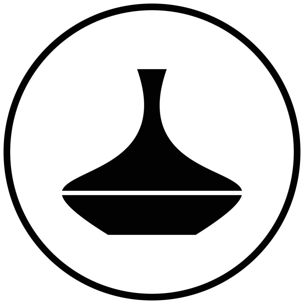 Decanter Icon Style vector