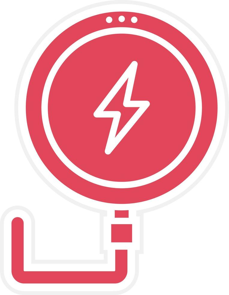 Wireless Charger Icon Style vector