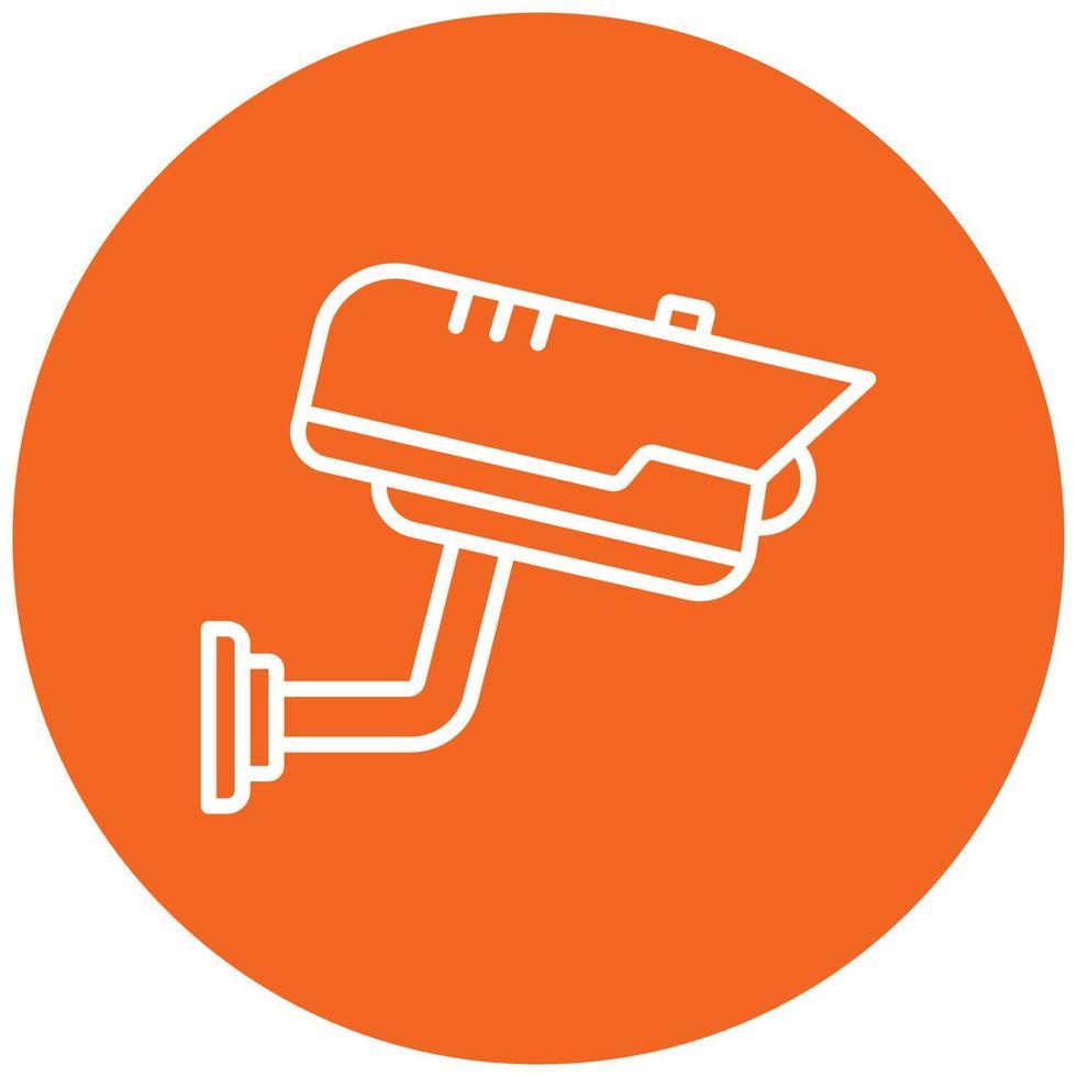 Security Camera Icon Style vector