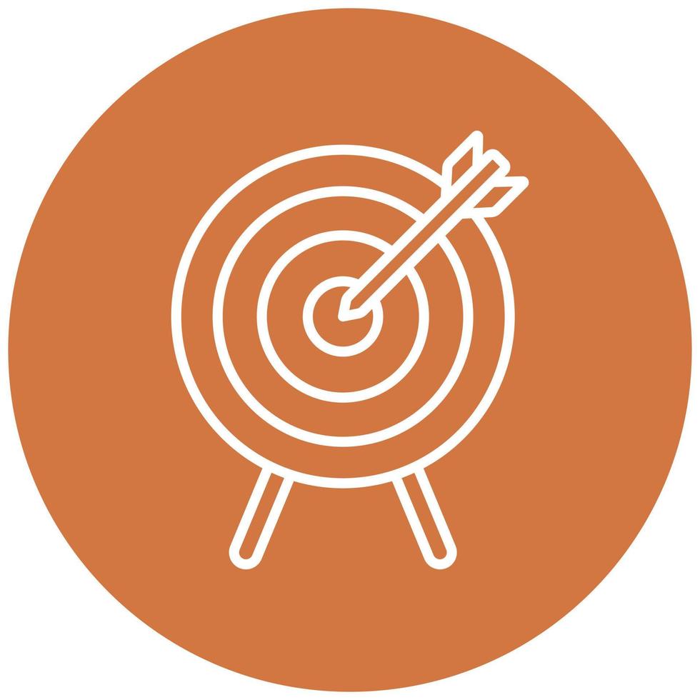 Dartboard Icon Style vector