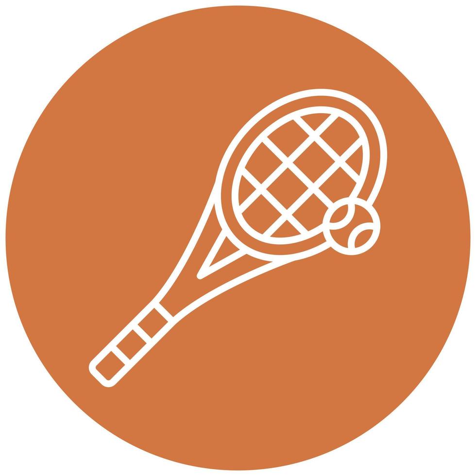 Tennis Icon Style vector