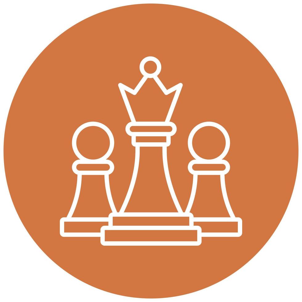 Chess Icon Style vector