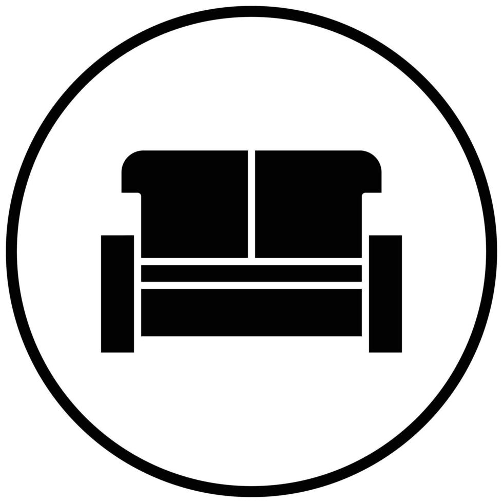 Sofa Icon Style vector