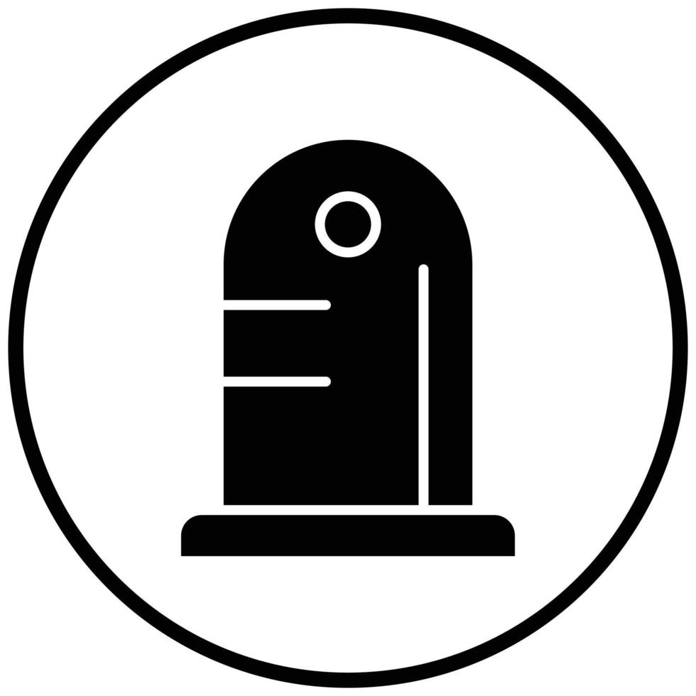 Grave Icon Style vector