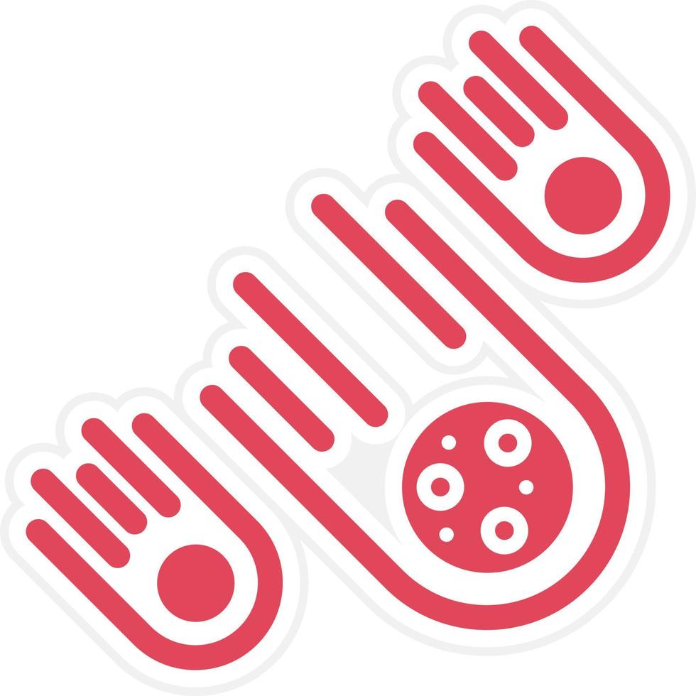 Meteorites Icon Style vector