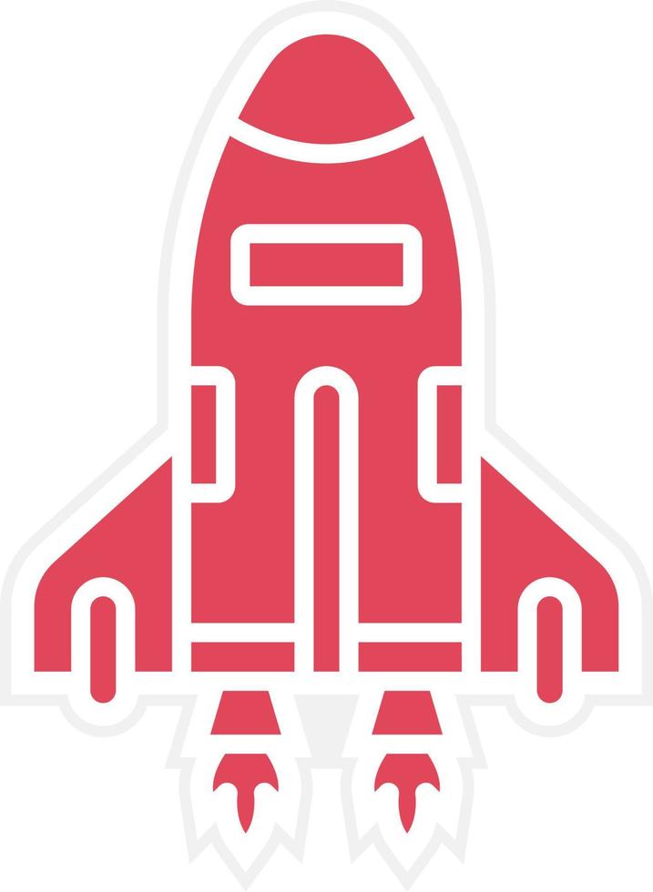 Spacecraft Icon Style vector
