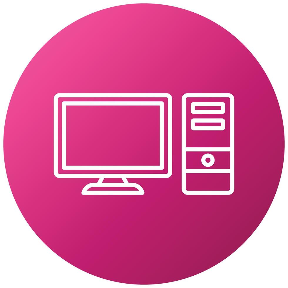 Computer Icon Style vector