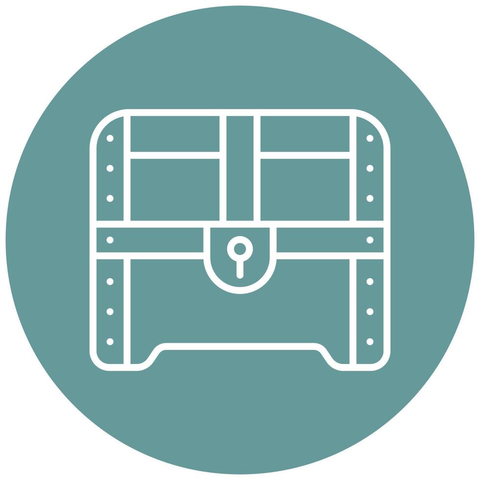 Chest Icon Style vector