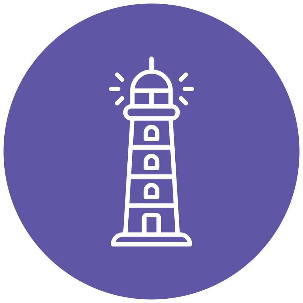 Lighthouse Icon Style vector