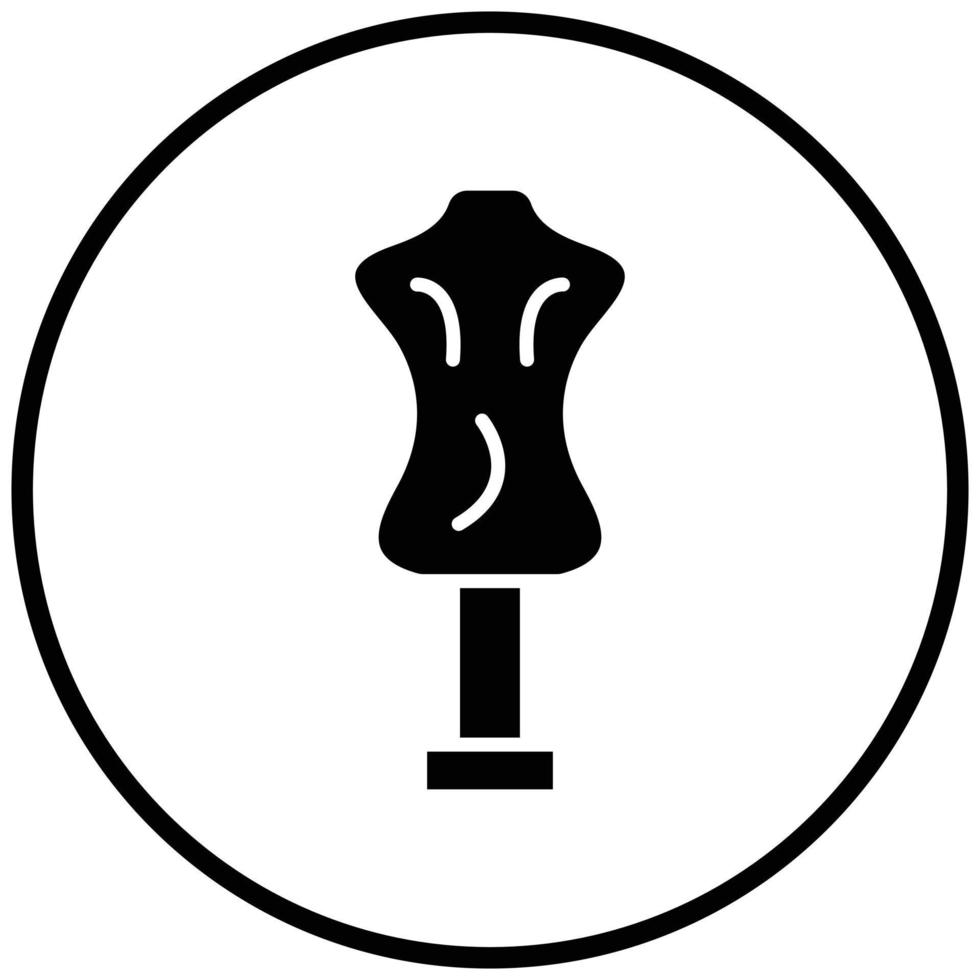 Mannequin Icon Style vector