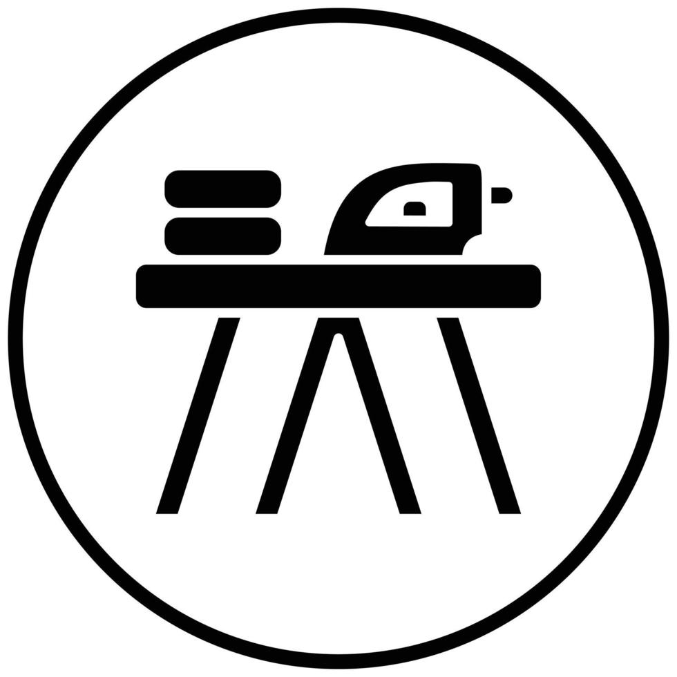 Ironing Board Icon Style vector