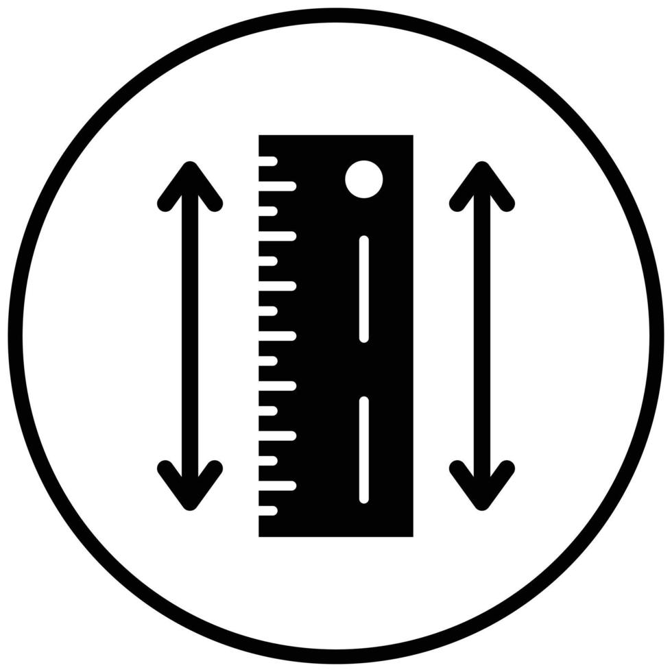Ruler Icon Style vector