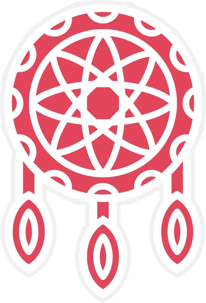 Dreamcatcher Icon Style vector