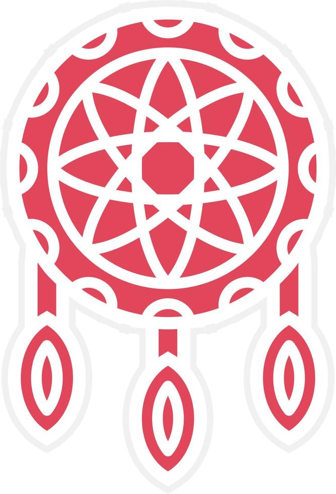 Dreamcatcher Icon Style vector