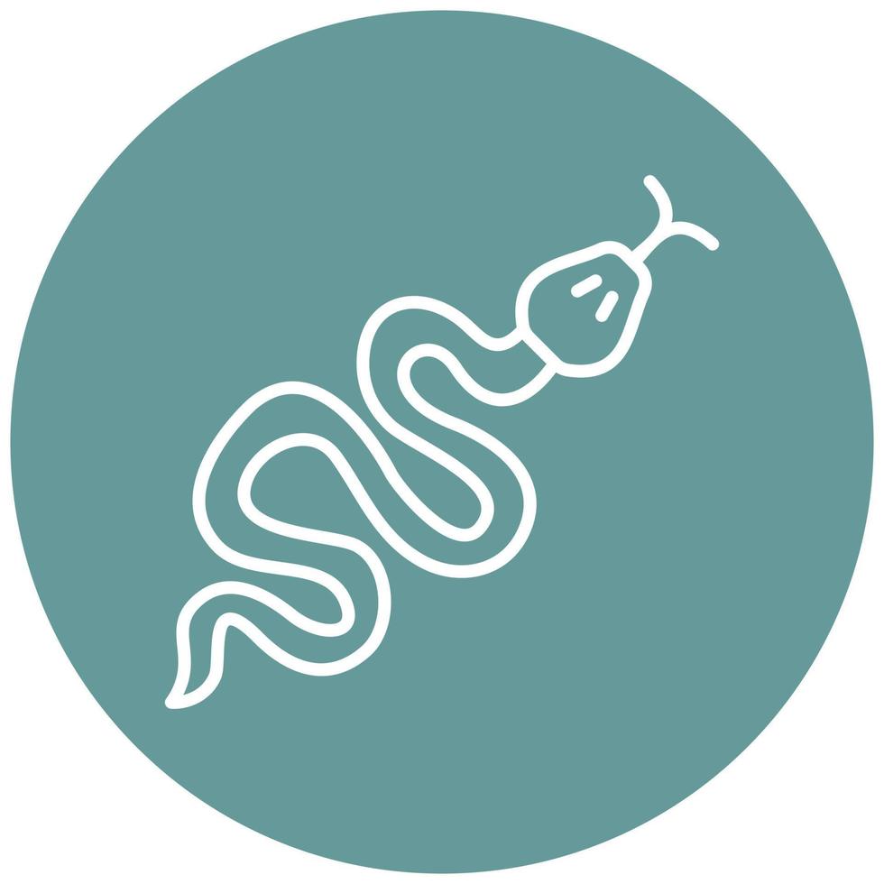 Snake Icon Style vector