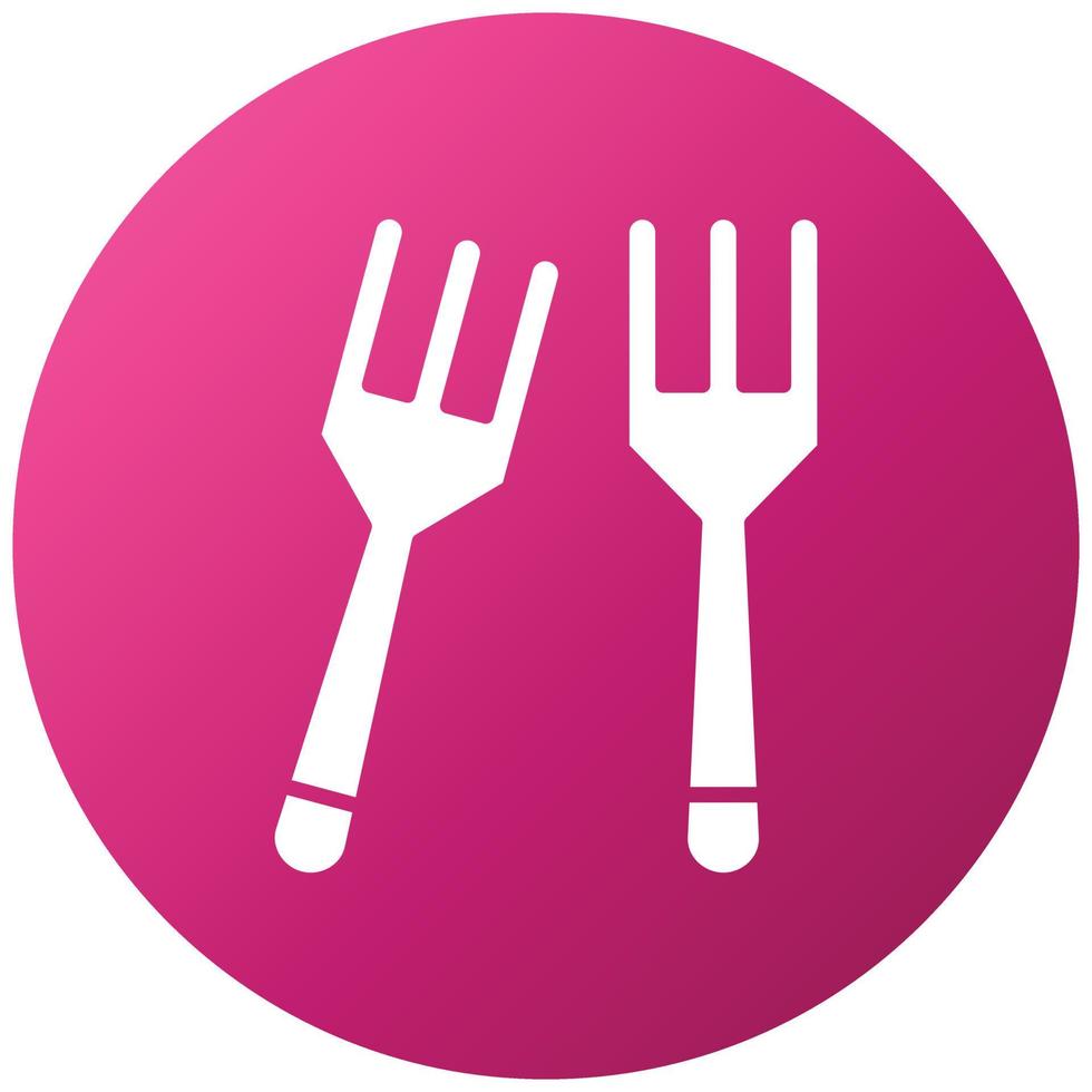 Fork Icon Style vector