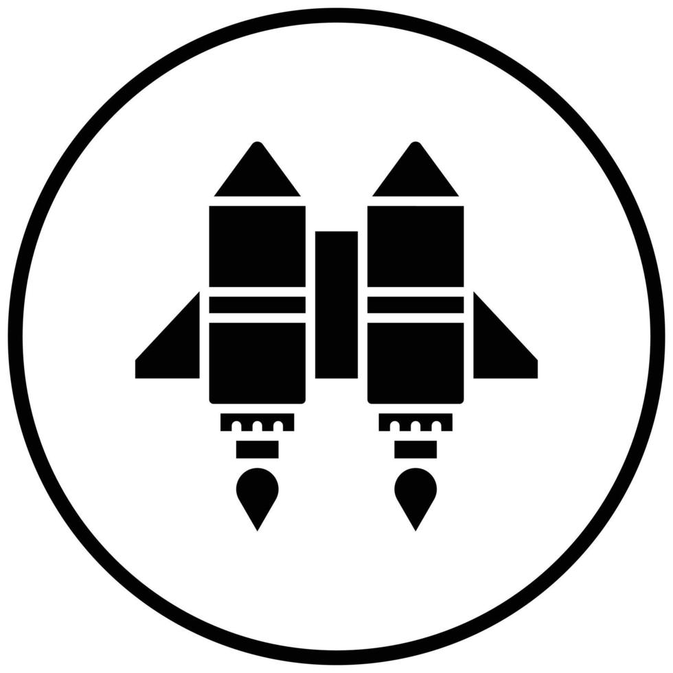 Jetpack Icon Style vector
