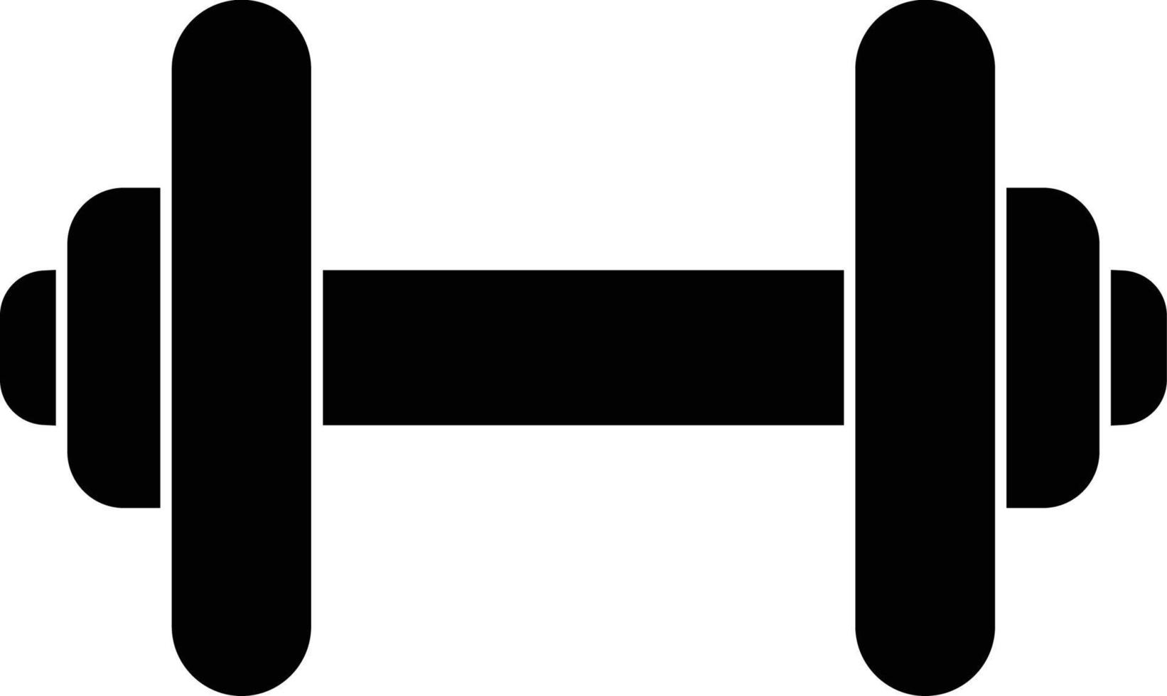 Dumbell Vector Icon That Can Easily Modified Or Edit