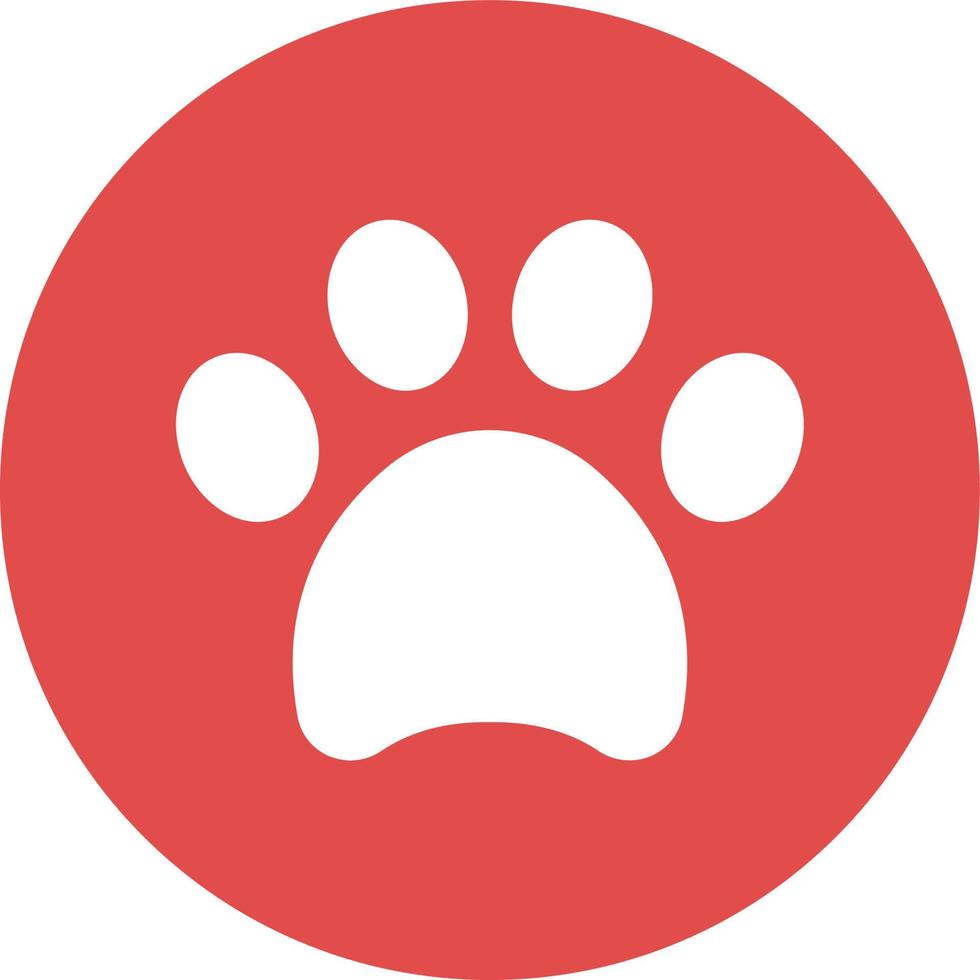 Paw Vector Icon That Can Easily Modified Or Edit