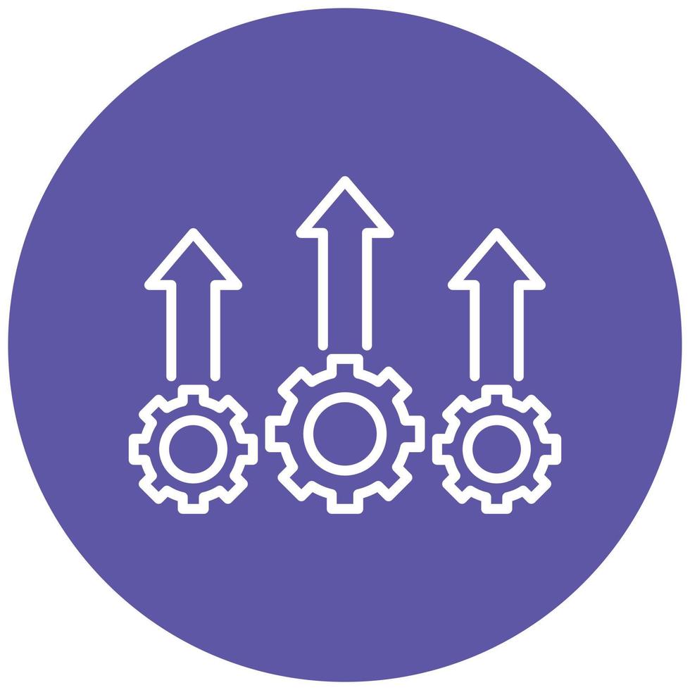 Improvement Icon Style vector