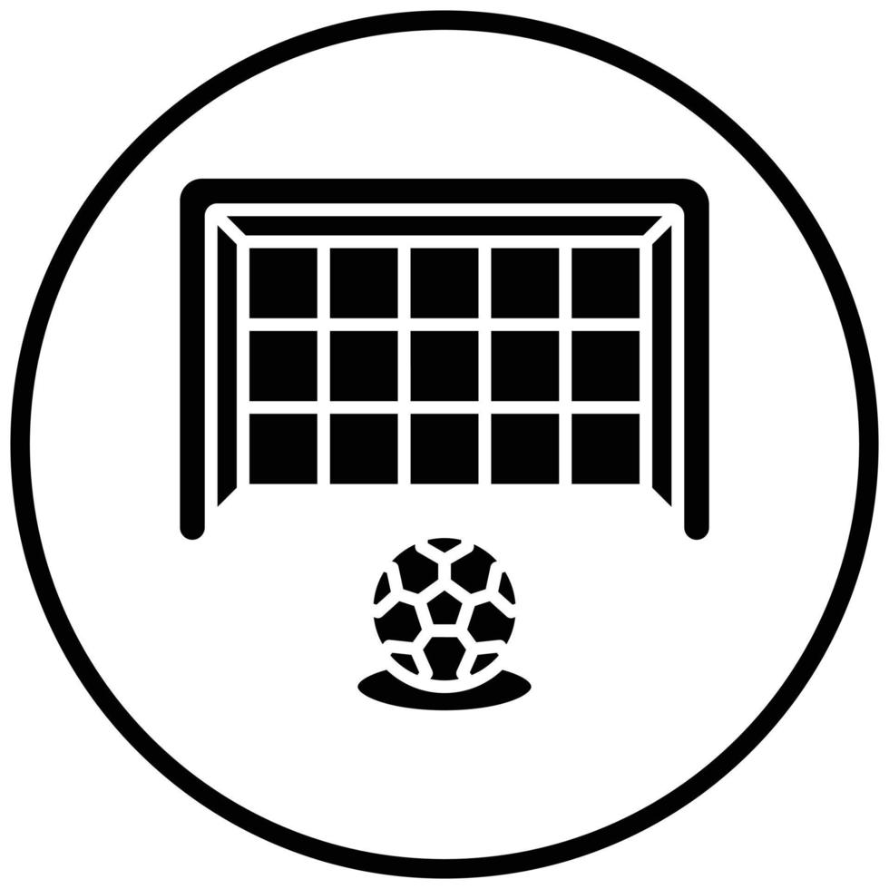 Soccer Free Kick Icon Style vector