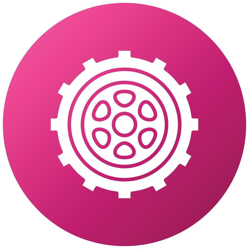 Wheel Icon Style vector