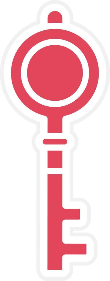 Key Icon Style vector