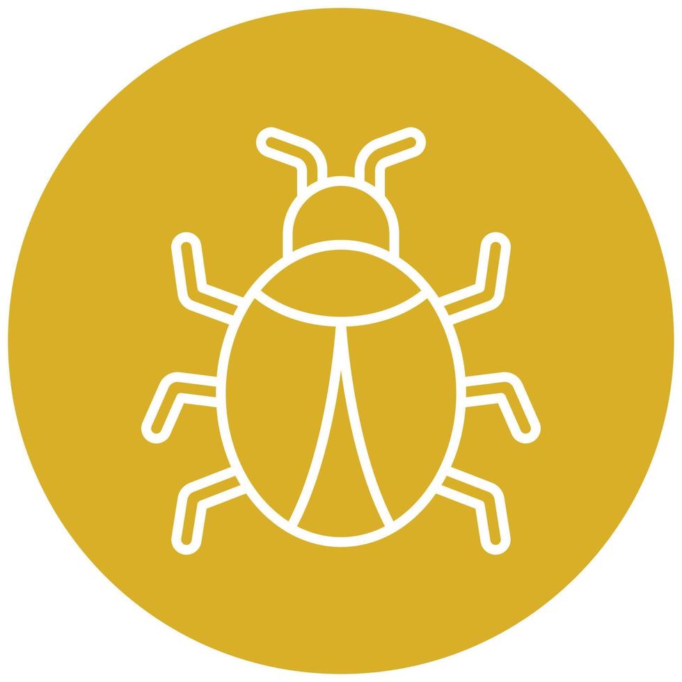 Bug Icon Style vector