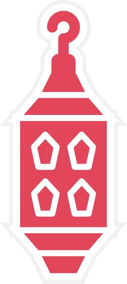 Lantern Icon Style vector