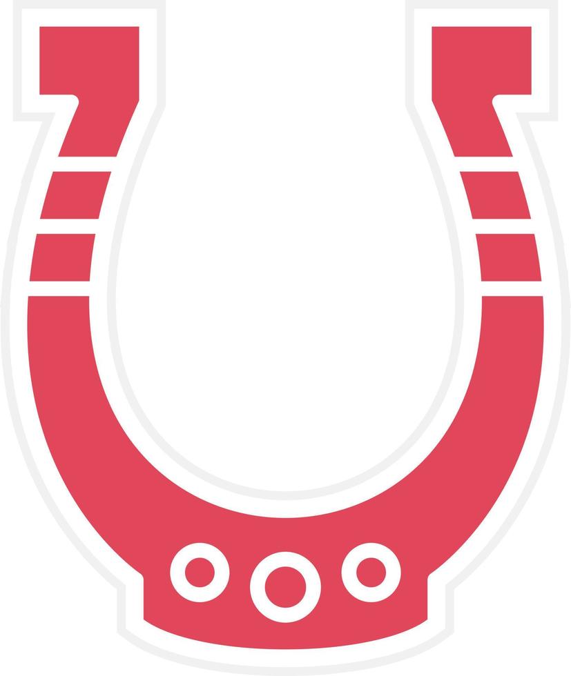 Horseshoe Icon Style vector