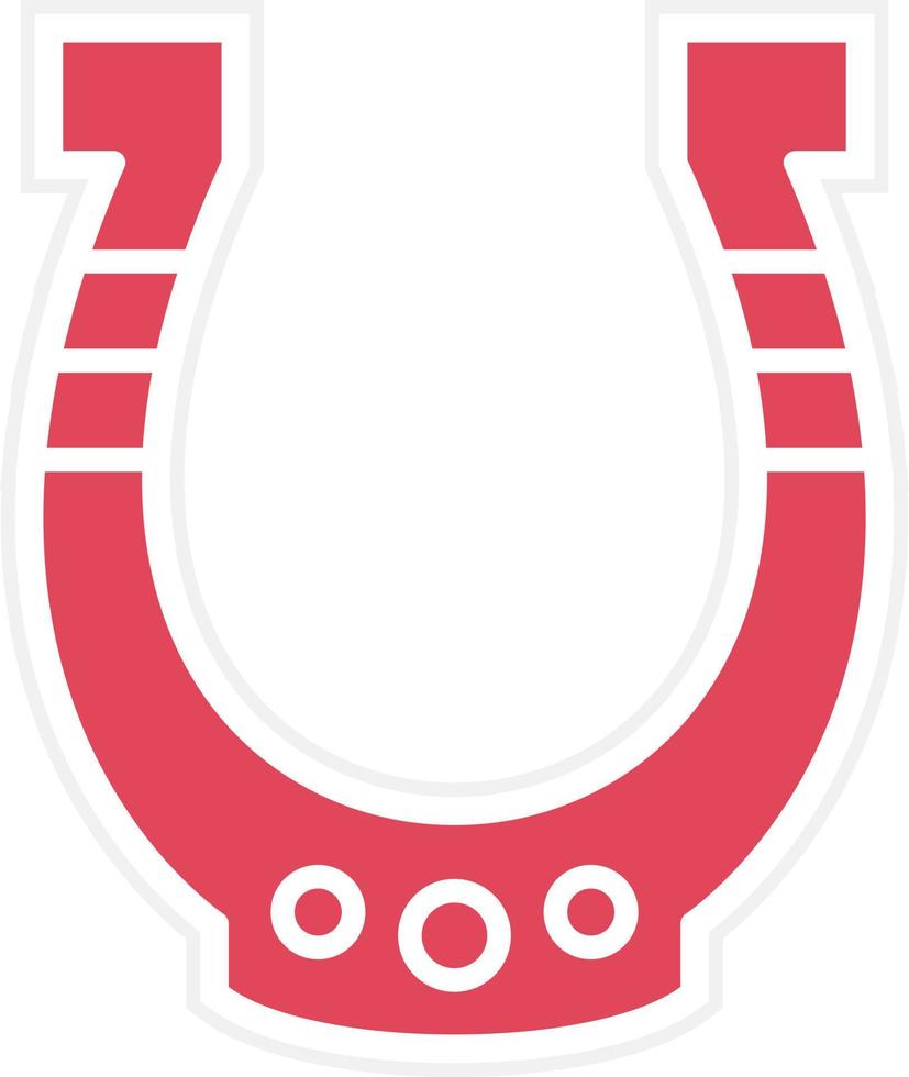 Horseshoe Icon Style vector