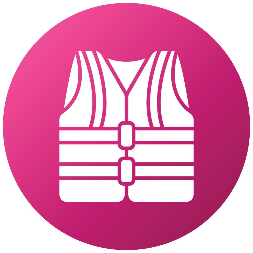 Labour Vest Icon Style vector