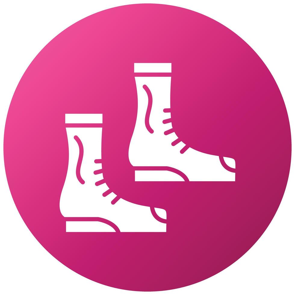 Construction Shoes Icon Style vector