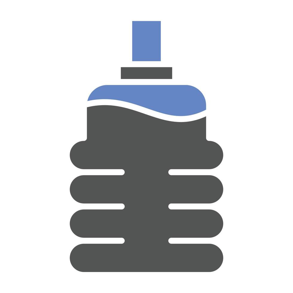 Water Canteen Icon Style vector